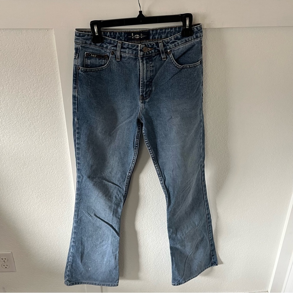 Vintage LEI Women's 7 Wide-leg Jeans.